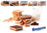 Knoppers Chocolate Hazelnut Wafers, 25 g (Pack of 24)
