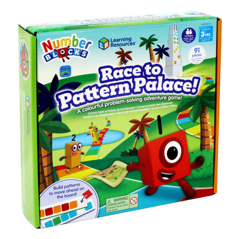 Numberblocks Race to Pattern Palace Game