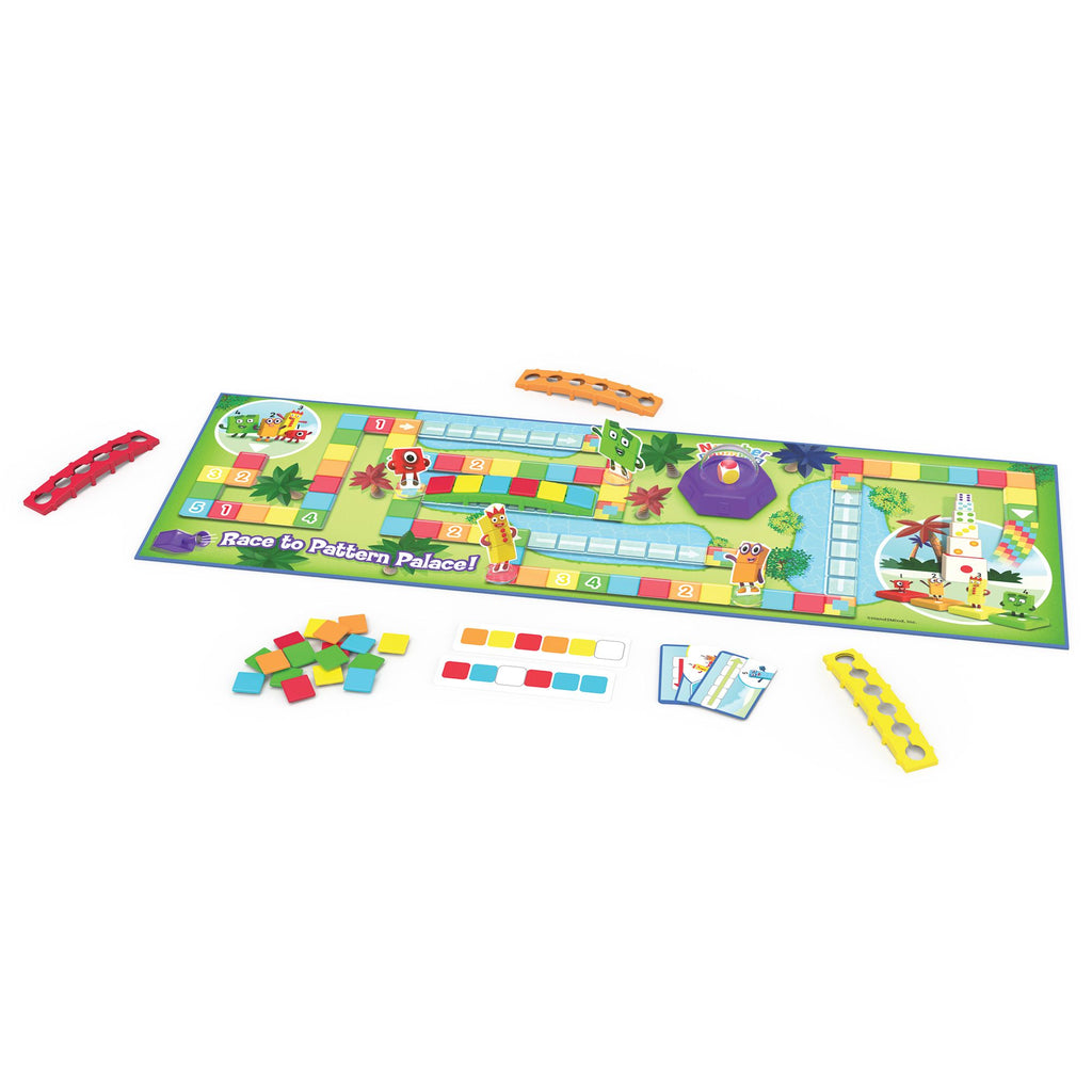 Numberblocks Race to Pattern Palace Game