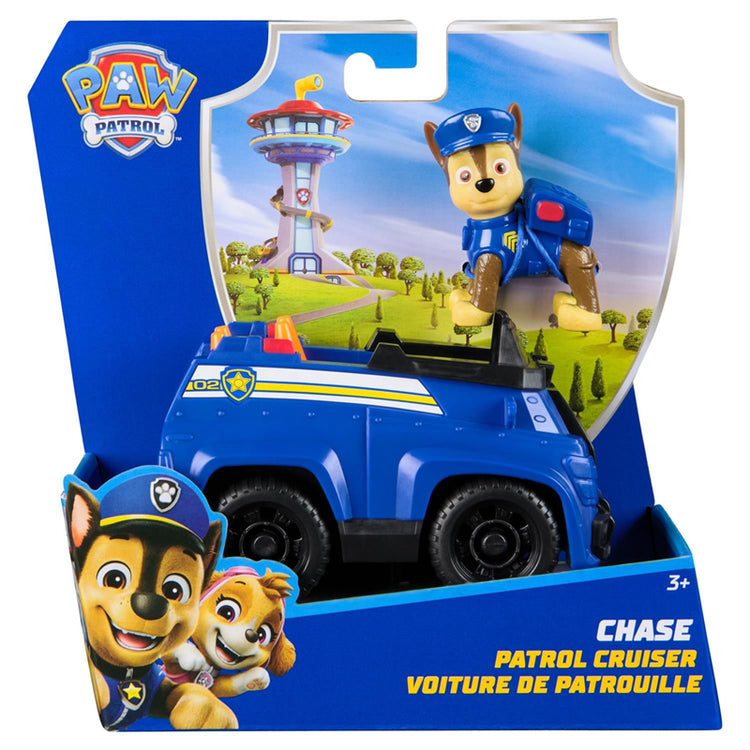Paw Patrol Chase Police Cruiser Vehicle Toy with Figure