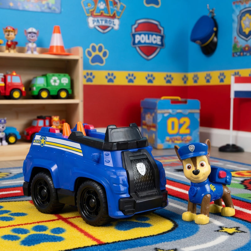 Paw Patrol Chase Police Cruiser Vehicle Toy with Figure
