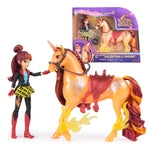 Unicorn Academy Valentina & Cinder Doll and Unicorn Set