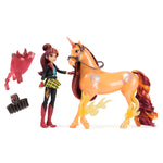 Unicorn Academy Valentina & Cinder Doll and Unicorn Set