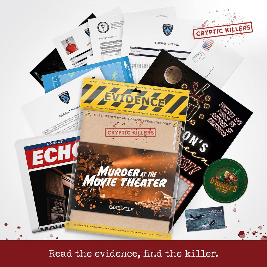 Cryptic Killers - Murder at the Movie Theater