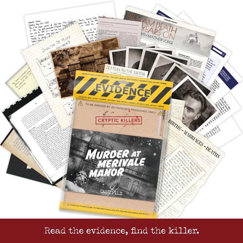 Cryptic Killers - Murder at Merivale Manor