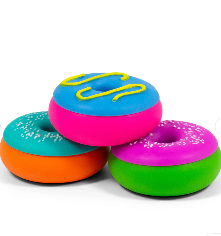 Scrunchems Donut Squishy Sensory Fidget Toy – Soft Squeeze Stress Relief Toy for Kids