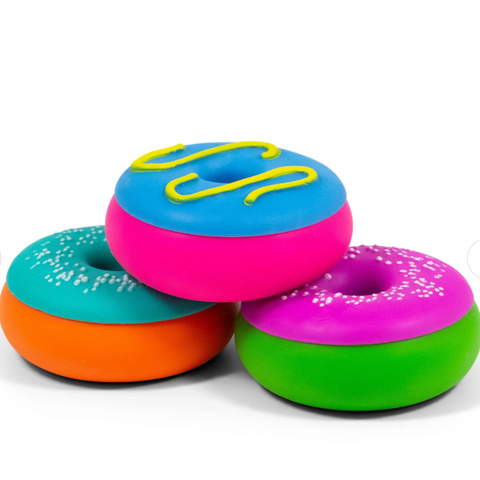 Scrunchems Donut Squishy Sensory Fidget Toy – Soft Squeeze Stress Relief Toy for Kids