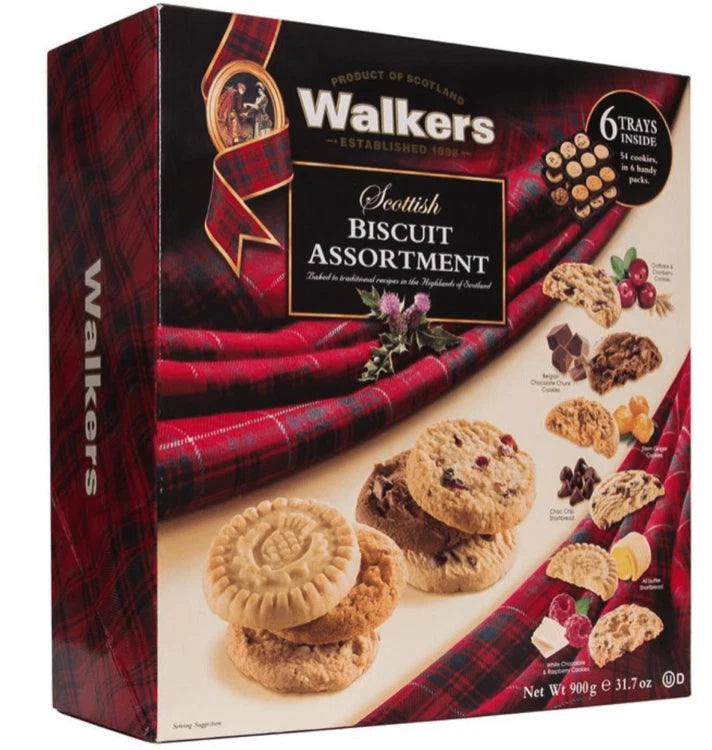 Walkers Shortbread Scottish Biscuit Assortment, 900g Box