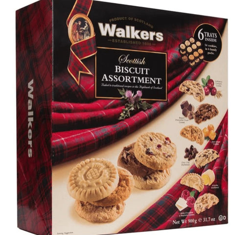Walkers Shortbread Scottish Biscuit Assortment, 900g Box