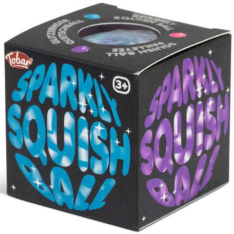Tobar SCRUNCHEMS SPARKLY SUPER STRESS SQUISH BALL ASSORTED